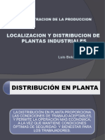 Localizacion de Plantas Industriales