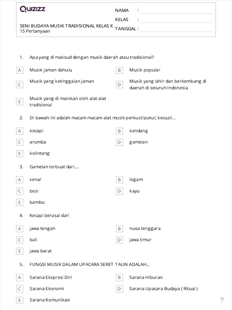 Bagaimana Generasi Muda Desa Belajar Seni Musik Tradisional