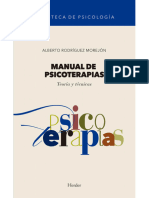 CONCEPTO Y UTILIDAD DE LA PSICOTERAPIA. Manual de Psicoterapias. Teoría y Técnicas-1-65