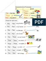 Demonstrative Pronouns (M.choice 2)