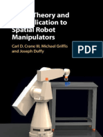 Carl D. Crane III, Michael Griffis, Joseph Duffy - Screw Theory and Its Application To Spatial Robot Manipulators-Cambridge University Press (2022)
