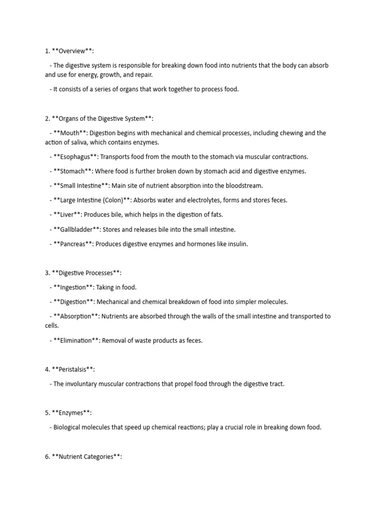 Human Digestive System | PDF