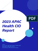 HIMSS CIOWorkshop Report 2023