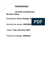 Hidalgo Erick Tarea Tres Articulo SEO