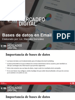 M1.Bases de Datos en Email Marketing