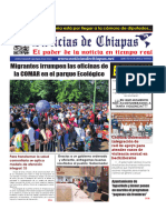 Periódico Noticias de Chiapas, Edición Virtual Martes 17 de Octubre de 2023