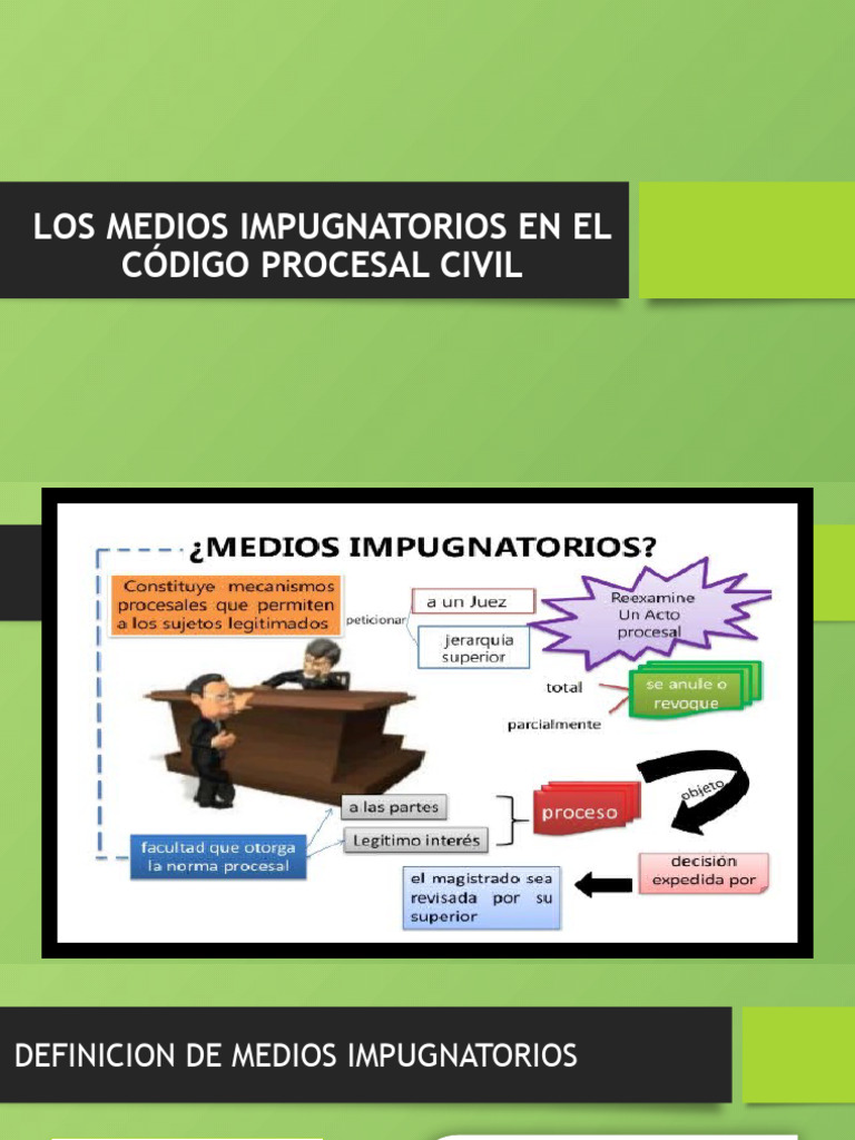 Medios Impugnatorios en el Proceso Civil | PDF