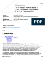 Sentencia N 4400123310002001000730130225 de Consejo de Esta