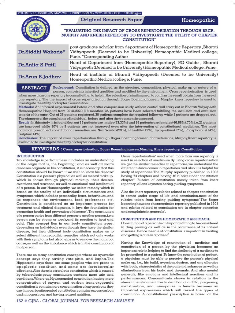 What Is Original Research Paper