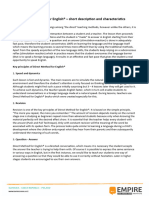 DME Description and Characteristics