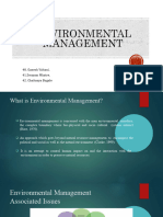 Environmental Management in Industries