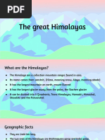 THE Great Himalayas