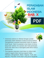 BAB.X PERADABAN ISLAM INDONESIA