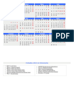 Calendario 2014