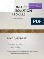 Conflict Resolution - 12 Skills - 3