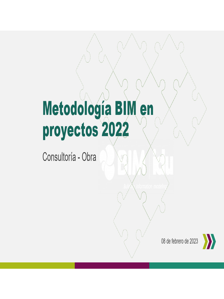 Metodología BIM para Construcción 2022 | PDF | Modelado de información ...