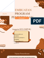 Kelompok 3 - Pembuatan Program Pemeriksaan (Bab 5)