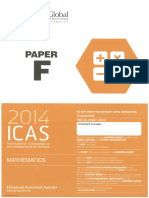 ICAS Maths F 2014