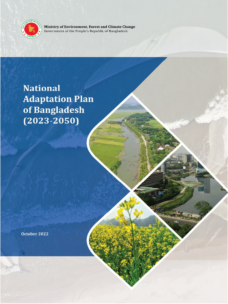 National Adaptation Plan of Bangladesh (2023-2050) | PDF | Climate