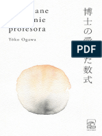 Ukochane Równanie Profesora (Yōko Ogawa)