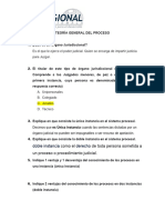 Teoría General Del Proceso, Stefany Catun - 2240139 - Cuestionario