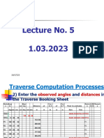 Lecture 5 Cive 321 Traversing Biust 1.02.2023 Final Final