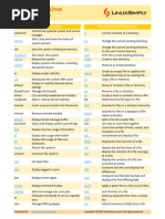 Oracle Linux: Cheat Sheet