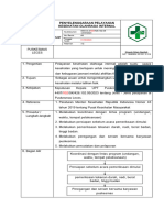 Sop Penyelenggaraan Pelayanan Kesehatan Olahraga Internal