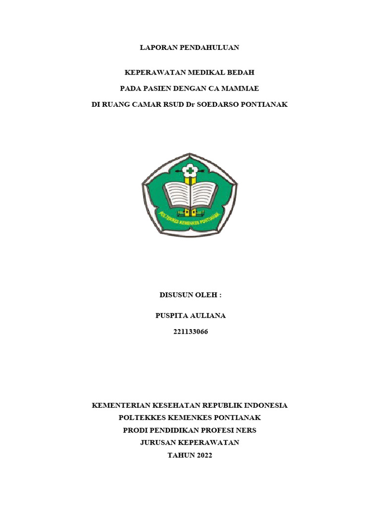 LP CA Mamae Ruang Camar | PDF