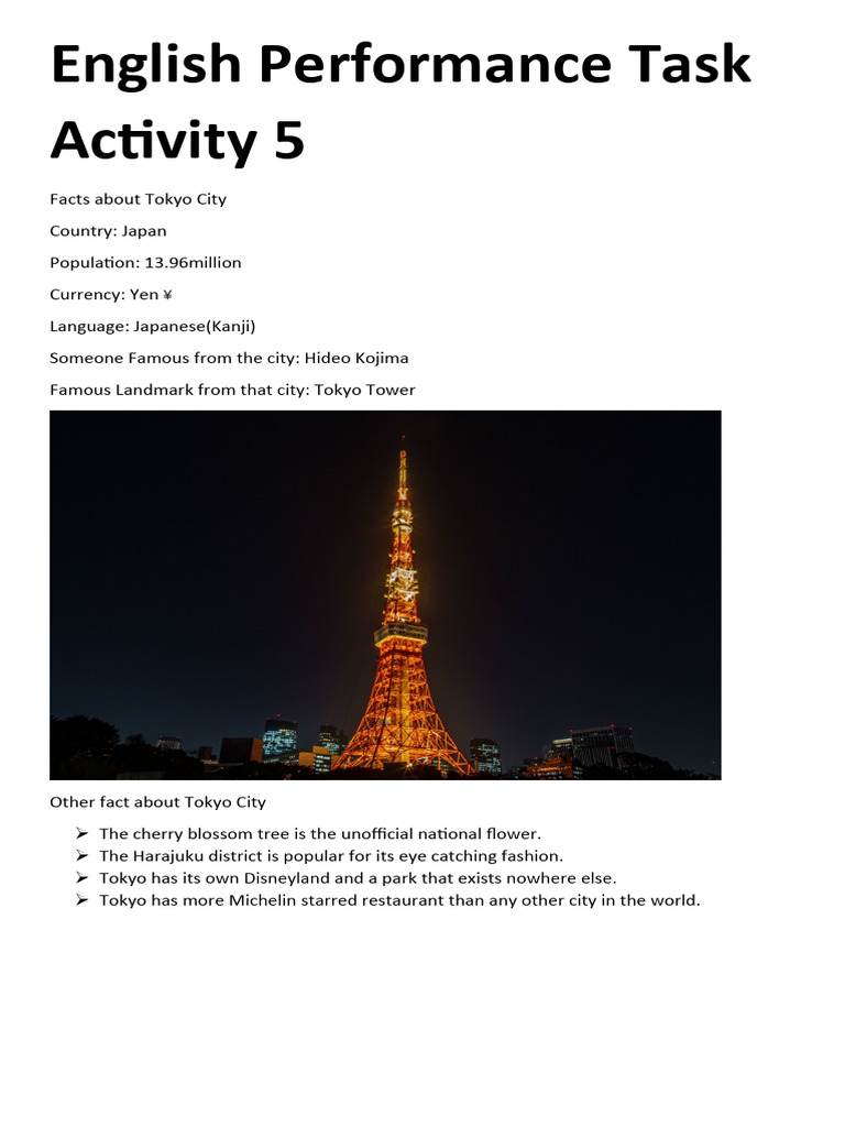 English Performance Task Activity 5 | PDF