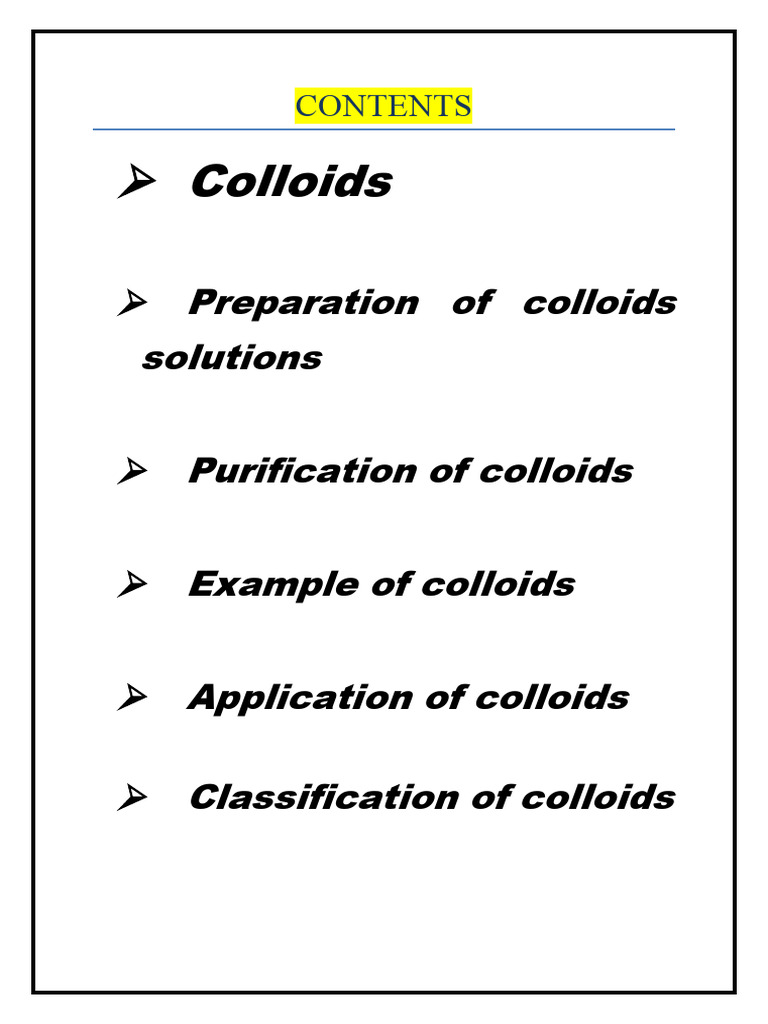 Chemistry Project | PDF | Colloid | Macromolecules