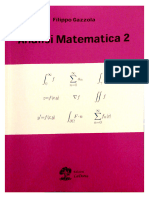 Analisi Matematica 2 Libro Teoria