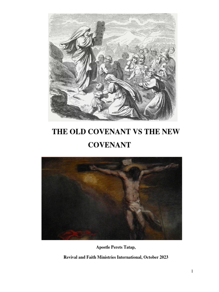 The Old Covenant Vs The New Covenant PDF Babylonian Captivity