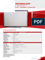 Infrared Technolgoy Interactive Board: (Ceramic & Non-Ceramic 82" - VGIWB8280 - VGIWBC8280)