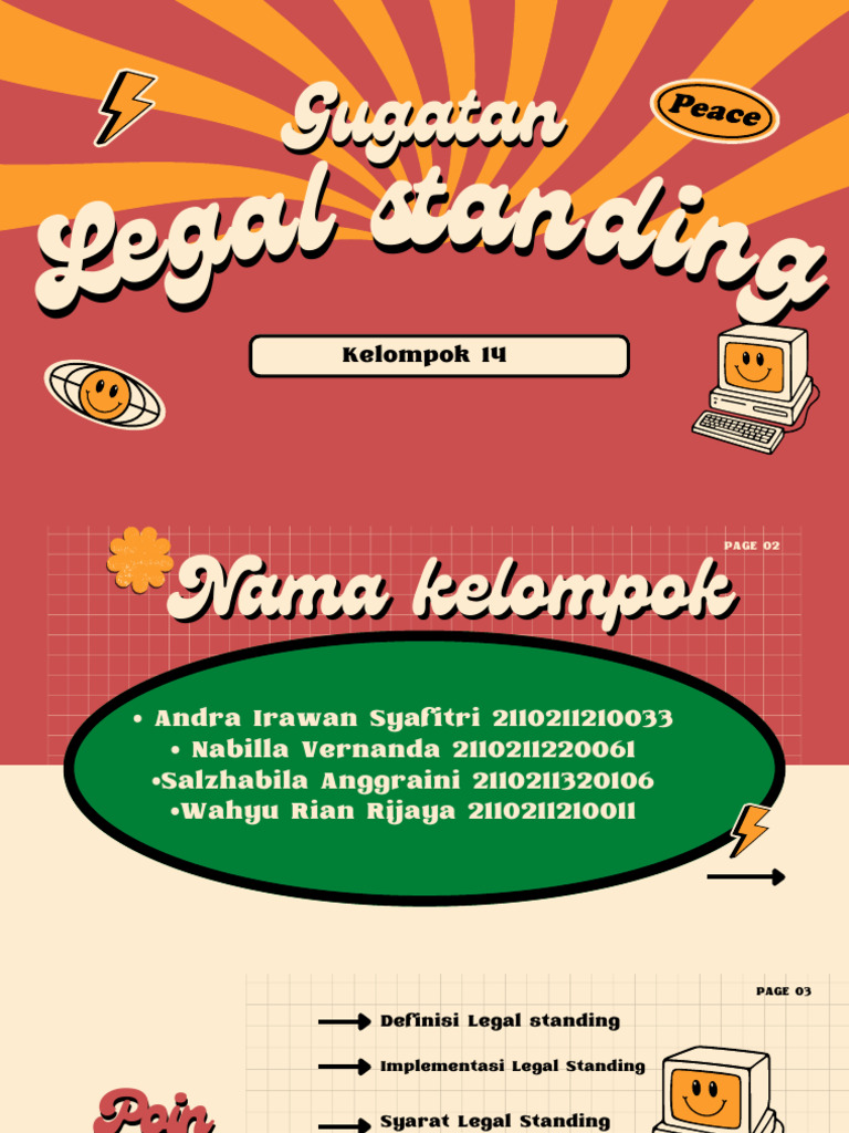 Legal Standing PDF