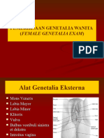 Pemeriksaan Genetalia Wanita