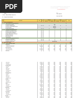 5R Ridgewood w Electrical Plumbing Estimate BOQ Proposal 07-29-23