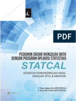 Pedoman Dasar Mengolah Data Dengan Program Aplikasi Statistika Statcal