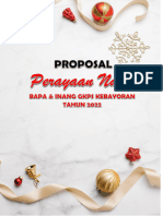 Proposal Natal Gabungan GKPS Kebayoran