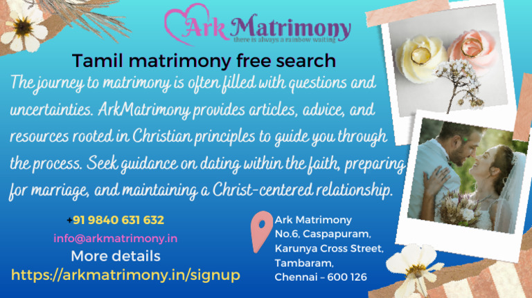 Tamil Matrimony Free Search PDF Religion Spirituality