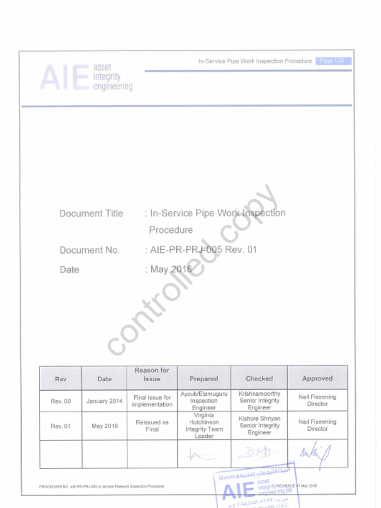 In-Service Pipework Inspection Guide | PDF | Nondestructive Testing ...