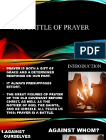 The Battle of Prayer