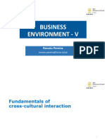 Business Environment - V