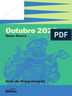 Guia de Pogramacao Outubro Sesc Bauru