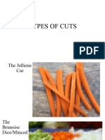 Types of Cuts