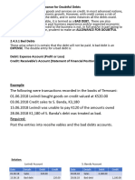 Subunit 2.4.3 - Bad Debts & Allowance For Doubtful Debts