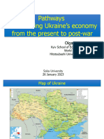 Kupets - Rebuilding of Ukraine - Soka Univ - 26 Jan 2023