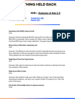 4-27-2023 NHB Theory Call - Anatomy of Ads 2.0 AI Summary