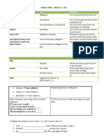 Unit 1 Modal Verbs