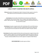 Multi Party Charter Agreement Final Version Unsigned 1